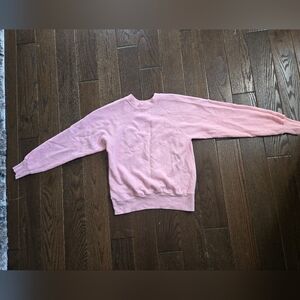 Light Pink Crewneck Sweatshirt